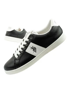 U.S. Polo model 22115581 boty trenéři pánské módní černé pohodlné