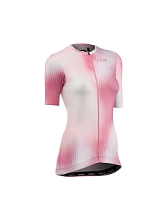 Cyklistické tričko NORTHWAVE Blade Woman Jersey S/s, ružové