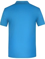 Daiber JN 874 Pánske pracovné polo z bio piqué 02.0874 aqua Daiber JN 874 Pánske pracovné polo z bio piqué 02.0874 aqua