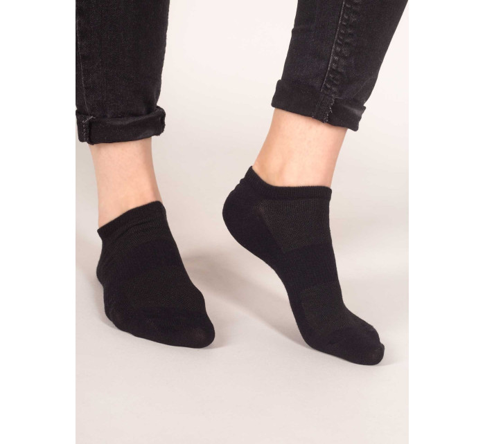 Yoclub Členkové tenké bavlnené ponožky Vzory Farby 3-Pack SKS-0094U-0000 Viacfarebné
