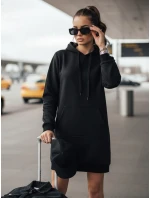 Dámská dlouhá mikina oversize černá Dstreet model 21964012 - FashionStreet