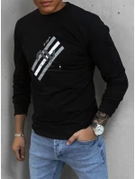 Pánská mikina s potiskem černá Dstreet model 21966088 - FashionStreet
