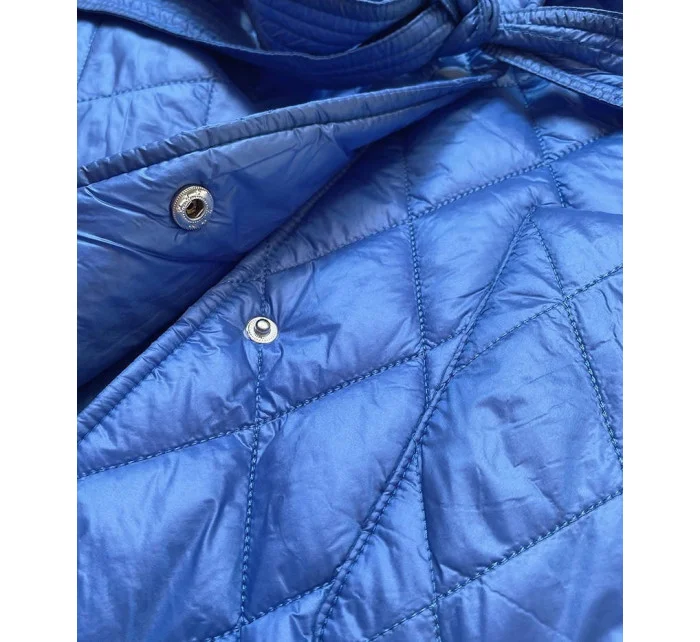 Dámská vesta v chrpové barvě s límcem model 15815157 - Ann Gissy