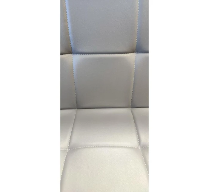 BAROVÁ STOLIČKA HOCKER SIVÁ SADA 2 KS