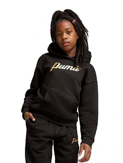 Dětská sportovní klokaní mikina Puma ESS+ Script pro dívky