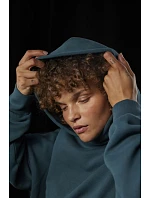 B&C Influence Hoodie – mikina s kapucňou v oversize strihu z hrubej bavlny 01.IH02, tmavomodrá B&C Influence Hoodie – mikina s kapucňou v oversize strihu z hrubej bavlny 01.IH02, tmavomodrá