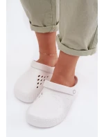 Dámské pantofle z Big Star Bílé model 22016676 - Big Star Shoes Dámské pantofle z Big Star Bílé model 22016676 - Big Star Shoes