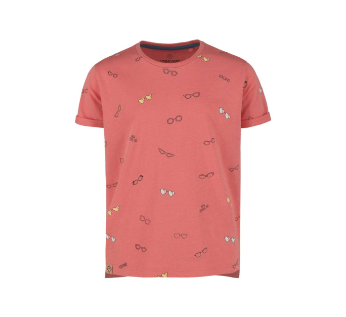 Volcano Regular T-Shirt T-Look Junior G02475-S22 Pink