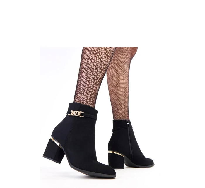 Topánky na podpätku model 218555 Solea