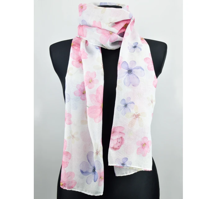 Šála model 22012083 Srdce a květiny - Noviti