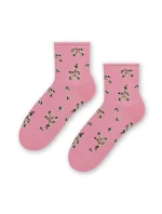 Vzorované netlačiace ponožky Steven art.099 35-40