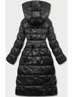 DWUSTRONNA DŁUGA KURTKA Z KAPTUREM CZARNA model 21244976 - MINORITY