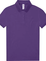B&C My Polo 180 /women Dámske polo tričko z piké 01.W461 meta lilac