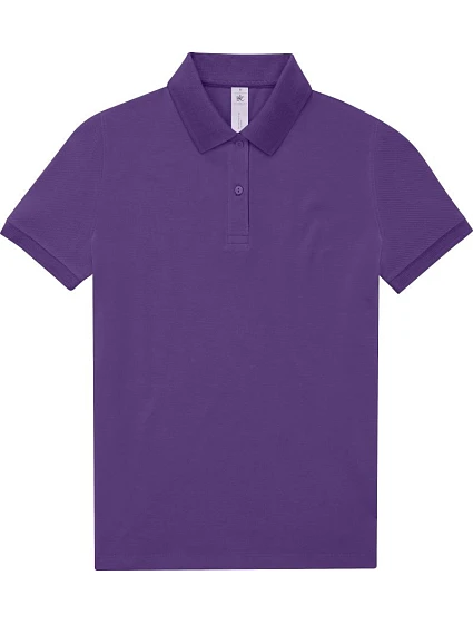 B&C My Polo 180 /women Dámske polo tričko z piké 01.W461 meta lilac B&C My Polo 180 /women Dámske polo tričko z piké 01.W461 meta lilac