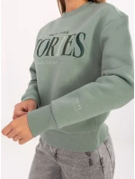 Bluza model 21236052 pistacjowy - FPrice Bluza model 21236052 pistacjowy - FPrice