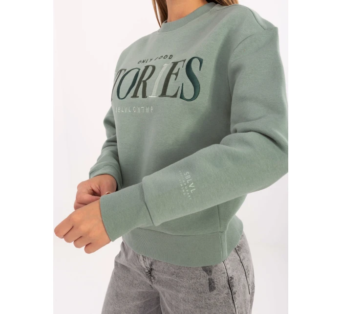 Bluza model 21236052 pistacjowy - FPrice Bluza model 21236052 pistacjowy - FPrice