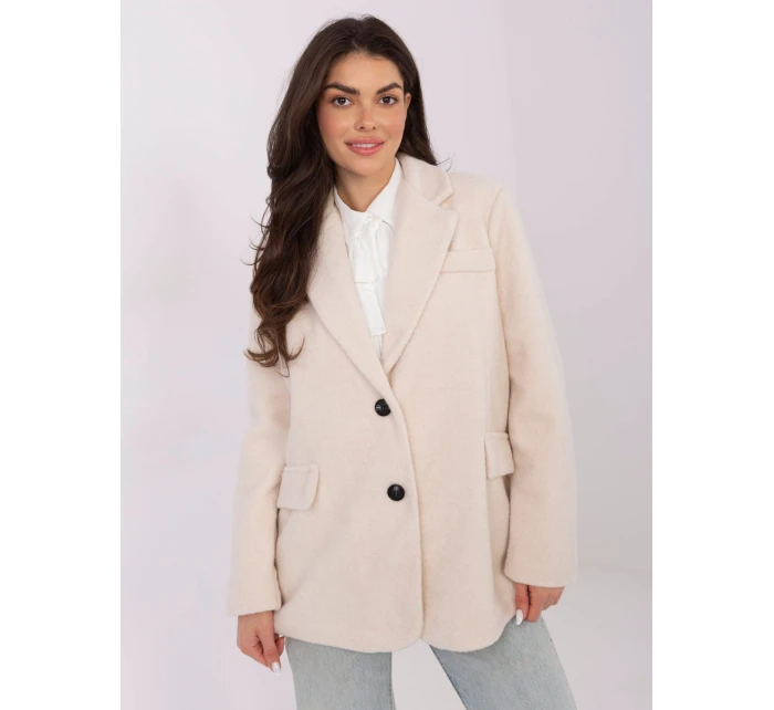 Płaszcz IT PL model 21766112 jasny beżowy - FPrice