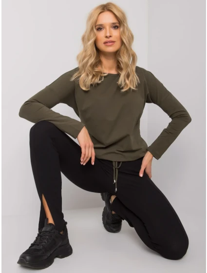 Bluzka RV BZ model 20961684 khaki - FPrice Bluzka RV BZ model 20961684 khaki - FPrice