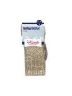 Zimné unisex ponožky NORWEGIAN STYLE SOCKS - BELLINDA
