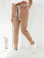 Dámské velbloudí kalhoty Dstreet model 21974020 - FashionStreet Dámské velbloudí kalhoty Dstreet model 21974020 - FashionStreet