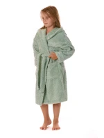 detský župan Athena s kapucňou 9116 Baby Olive