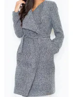 Dámska bunda M408 grey - fígľov