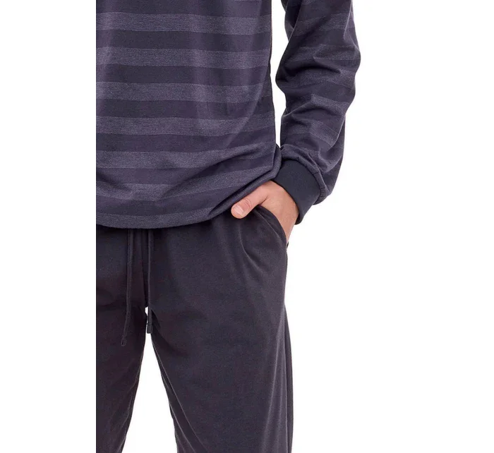 Pánské pyžamo model 20333885 Loose - Cornette Pánské pyžamo model 20333885 Loose - Cornette