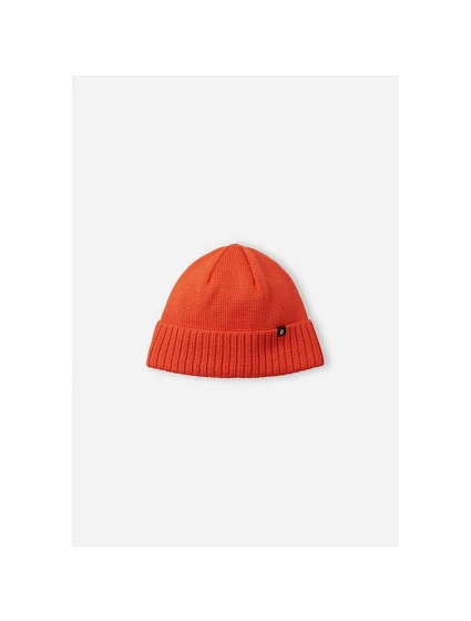 Dětská zimní čepice  Red Orange Junior z vlny oranžové barvy model 22070846 - Reima