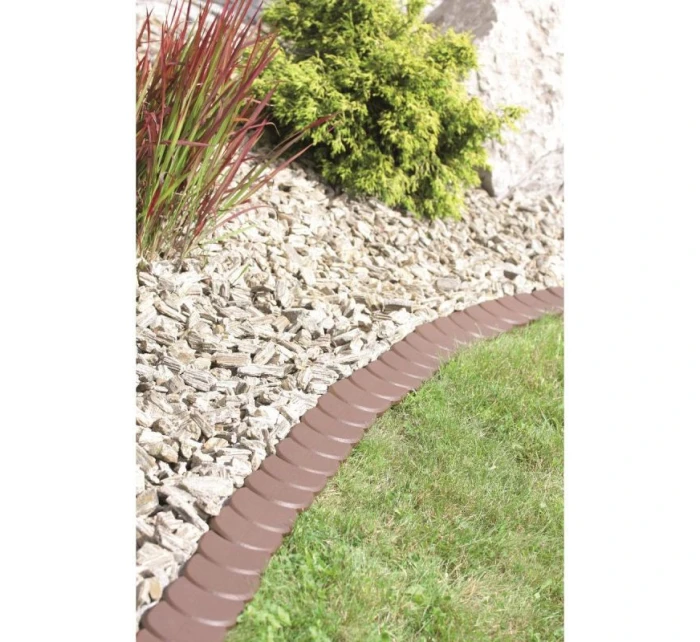 ZÁHRADA BARIÉRA PALISADA FLAT TREE 3,8 M bronzové detské