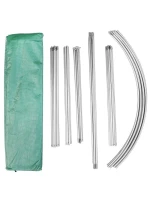 ZÁHRADNÝ TUNEL 200x200x200CM PE KONŠTRUKCIA ZELENÁ OCEL