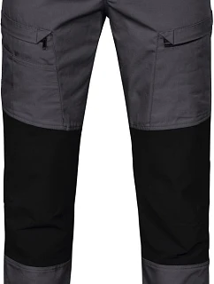 ProJob 2520 Waistpants Stretch (84–120) Pánske kontrastné elastické pracovné nohavice 64.520S šedé