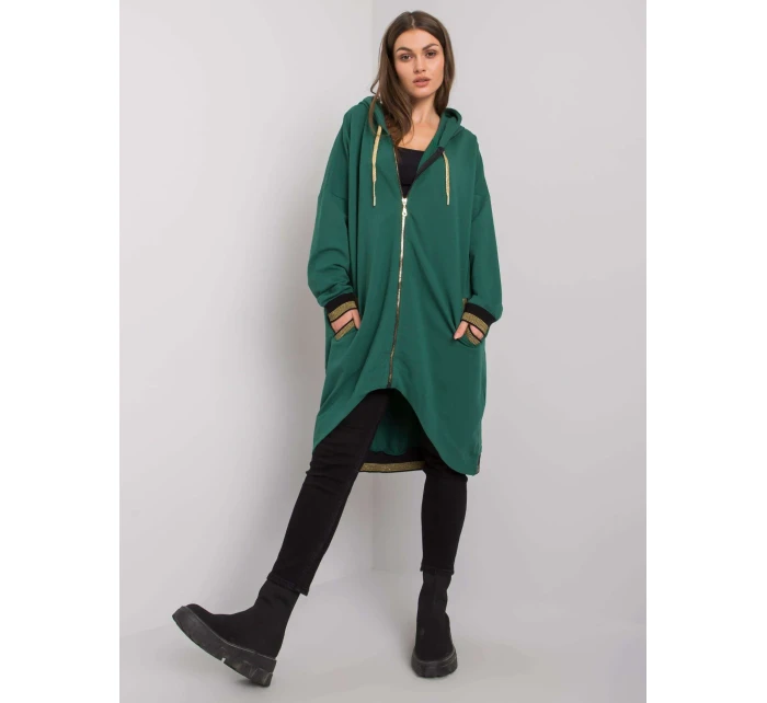 Mikina RV BL 6791.48 tmavozelená