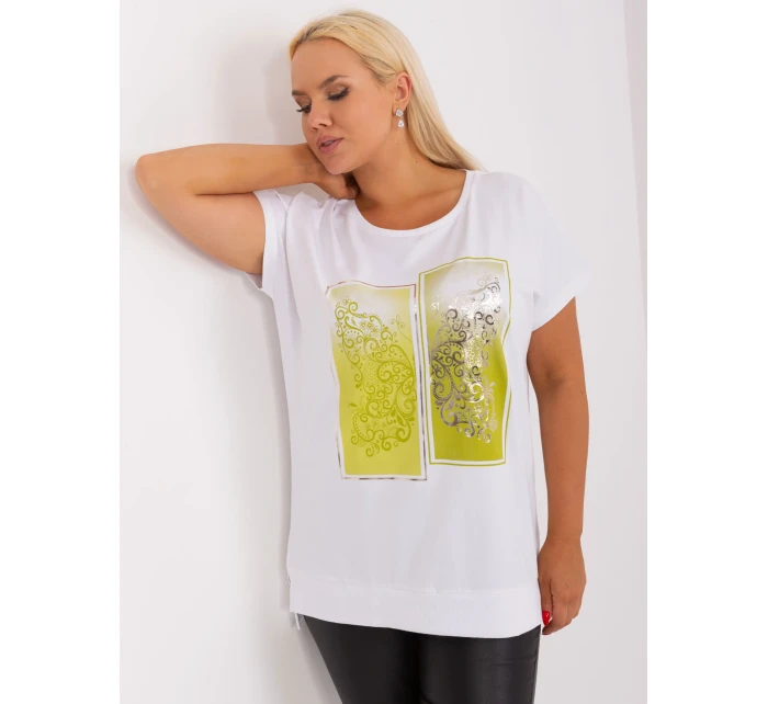 Halenka RV BZ model 20742355 bílá zelená - FPrice