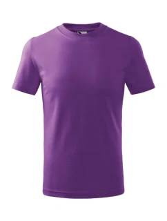 Basic tričko dětské fialová