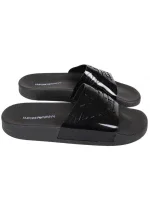 Pantofle model 7456201 černá - Emporio Armani