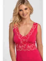 Dámska nočná košeľa Louise fuchsiová - Babella