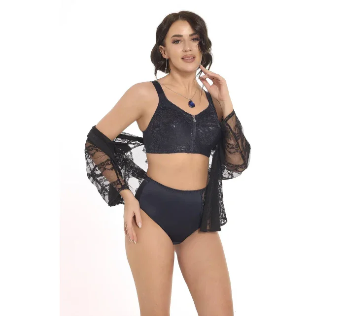 Viki Zuza 586 Night Blue 100-105 mäkká podprsenka s kosticami Viki Zuza 586 Night Blue 100-105 mäkká podprsenka s kosticami