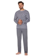 Pánske pyžamo Regina 447 long/r 2XL