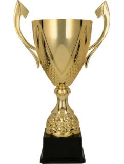 Zlatý kovový pohár model 21827733