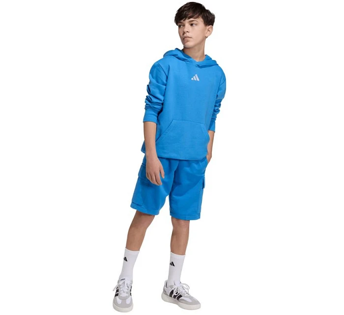 Dětská mikina Essentials s kapucí modrá model 22119445 - ADIDAS