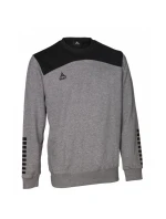Select Oxford mikina M T26-01787 sivá/čierna
