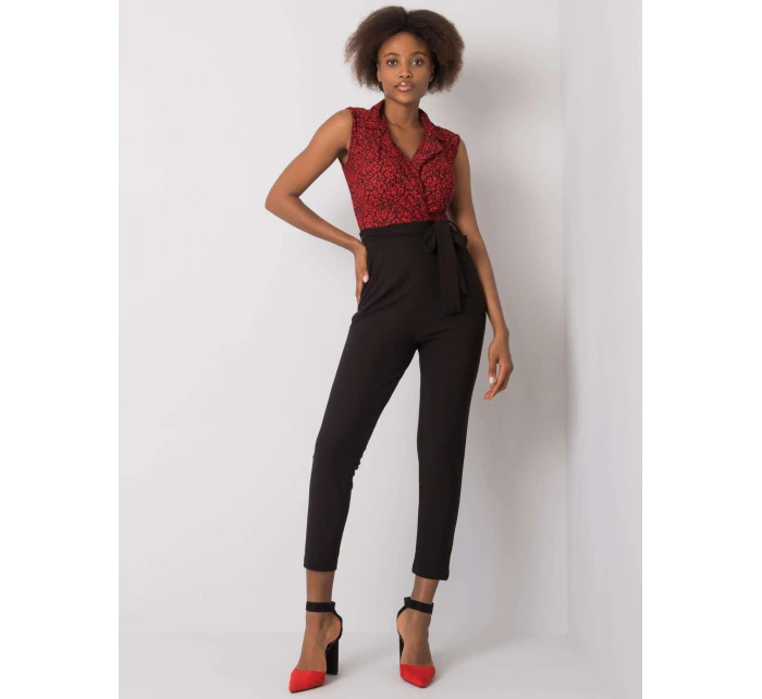 Kombinéza RO KO 2506 2.36P čierna a červená