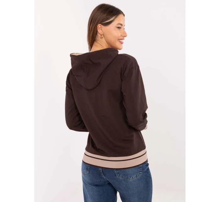 Blúzka RV BL A857.47 tmavohnedá Blúzka RV BL A857.47 tmavohnedá