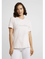 Dámsky pyžamový top QS6105E-2NT ružová - Calvin Klein