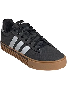 Unisex športová obuv Daily 4.0 IF4492 Black with white and brown - Adidas