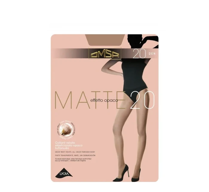 Dámske pančuchové nohavice Omsa Matte 20 den Dámske pančuchové nohavice Omsa Matte 20 den