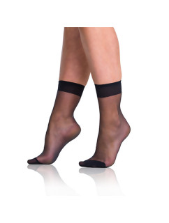 Dámske silonkové ponožky FLY SOCKS 15 DEN - Bellinda - čierna