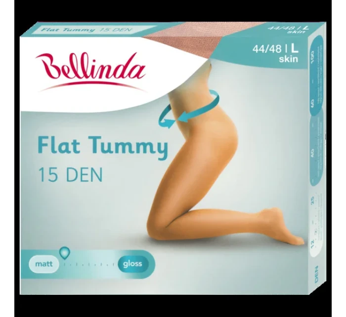 FLAT TUMMY 15 DEN Dámske pančuchy - BELLINDA - nude FLAT TUMMY 15 DEN Dámske pančuchy - BELLINDA - nude