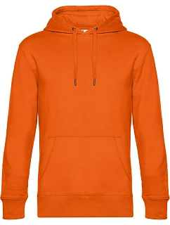 B&C KING Hooded_° Pánska mikina s kapucňou 01.U02K čistá oranžová