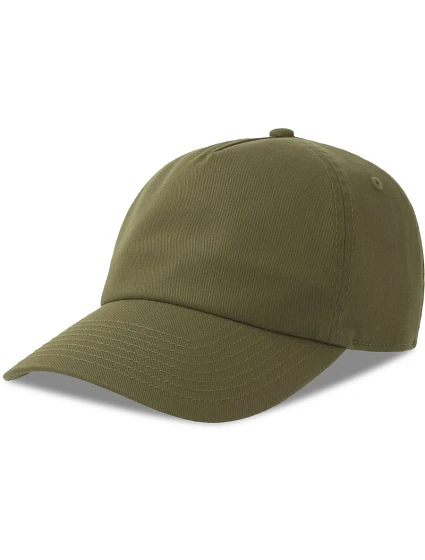 Atlantis Headwear Dad Hat-S Five – 5-panelová bejzbalová čiapka 33.0297 olivová Atlantis Headwear Dad Hat-S Five – 5-panelová bejzbalová čiapka 33.0297 olivová